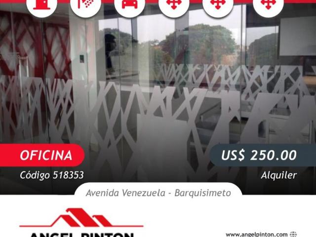 Oficina en alquiler en Iribarren, Lara