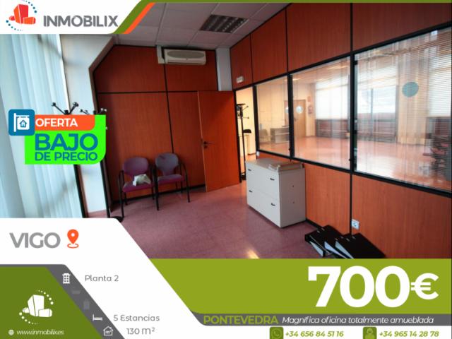 Oficina en alquiler en Lavadores, Vigo