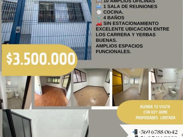 Oficina en arriendo en Parinacota, Atacama