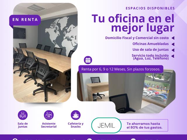 Oficina en renta en Alvaro Obregón, Ciudad de México