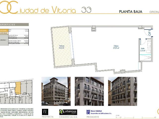 Oficina en venta en El Cortijo, Logroño