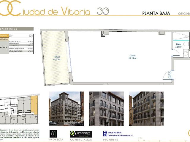 Oficina en venta en El Cortijo, Logroño
