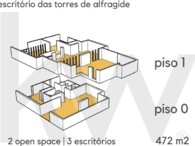 Escritório alugar em Alfragide, Amadora