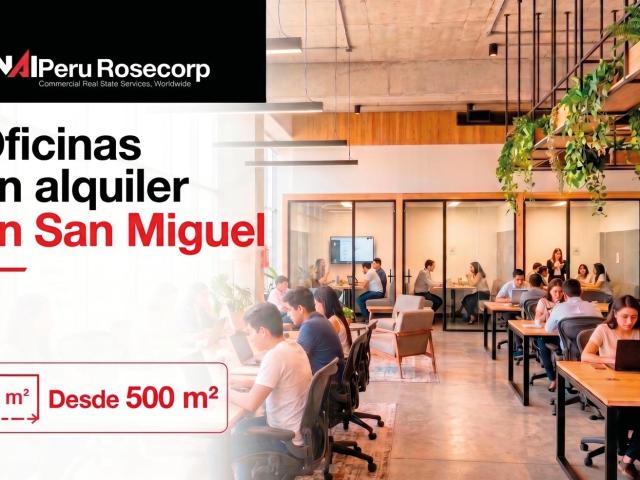 Oficina alquiler en San Miguel, San Miguel Characuaycui