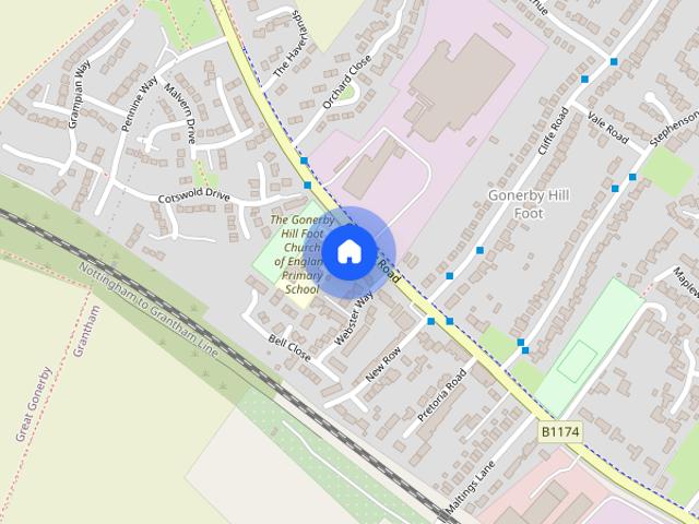House for rent in Gonerby Hill Foot, South Kesteven