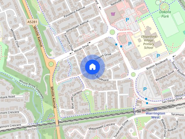 Apartment for rent in Chapelford, Warrington