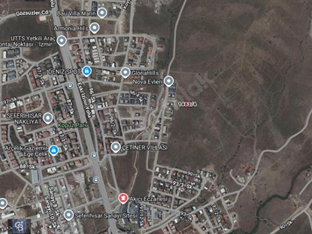 Seferihisar, İzmir içerisinde satılık Arsa
