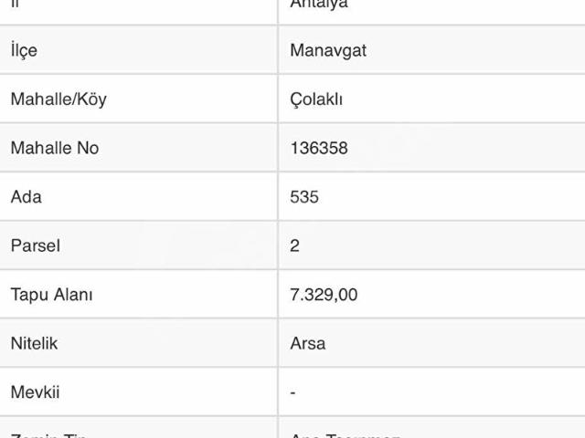 Manavgat, Antalya içerisinde satılık mülk