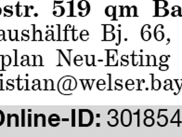 Erdgeschosswohnung kaufen in Wessobrunn, Bayern