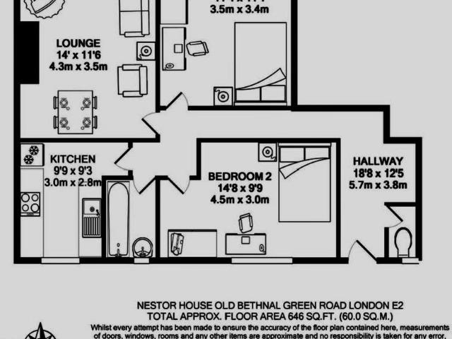 Apartment for rent in London Borough of Tower Hamlets, Greater London