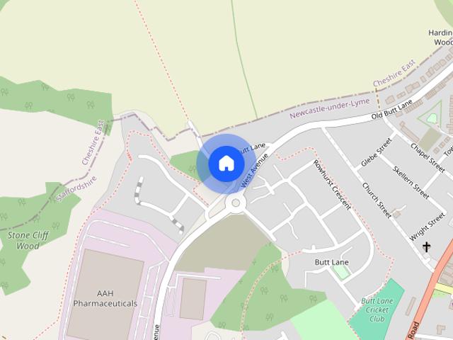 House for rent in Butterton, Staffordshire
