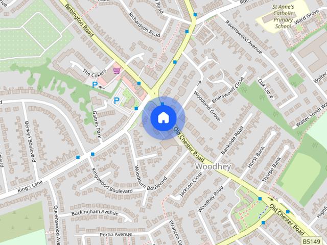 Apartment for rent in Woodhey, Bebington
