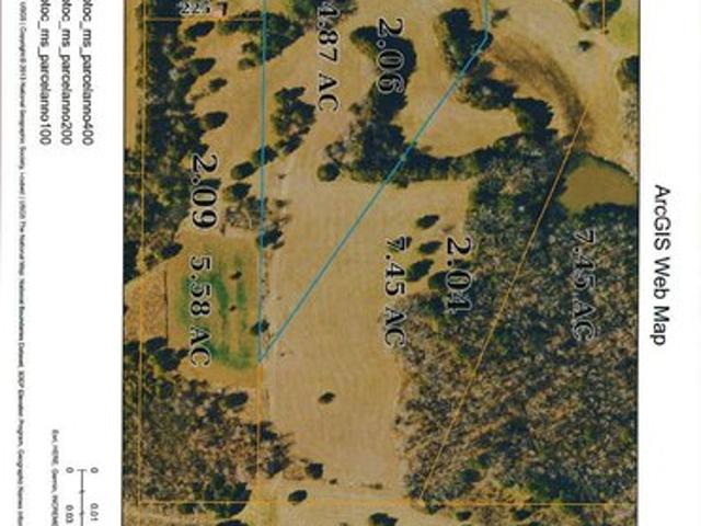 Land for sale in Ecru, Pontotoc County