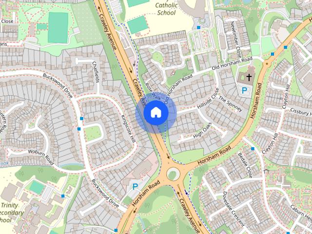 Apartment for rent in Gossops Green, Crawley