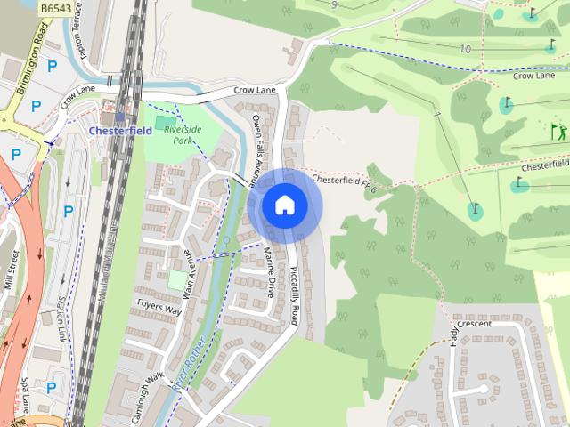 House for rent in Loundsley Green, East Midlands