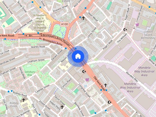 Apartment for rent in Walworth, Greater London