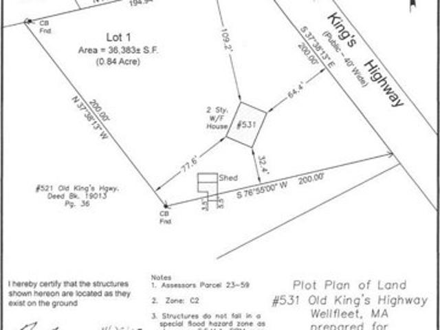 House for sale in Wellfleet, Massachusetts