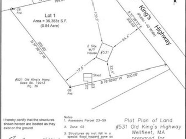 House for sale in Wellfleet, Massachusetts