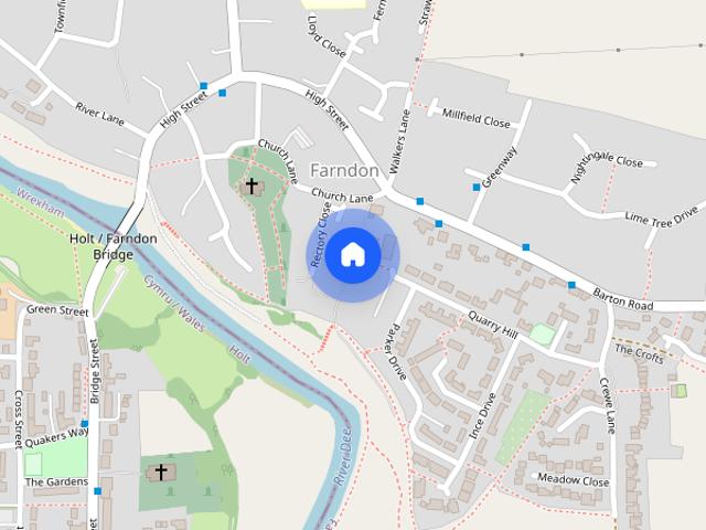 House for rent in Crewe by Farndon, Cheshire