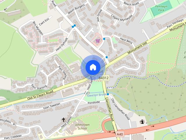House for rent in Carmarthen, Wales