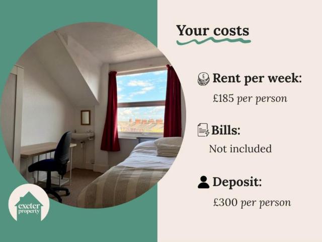 House for rent in Newtown, Exeter