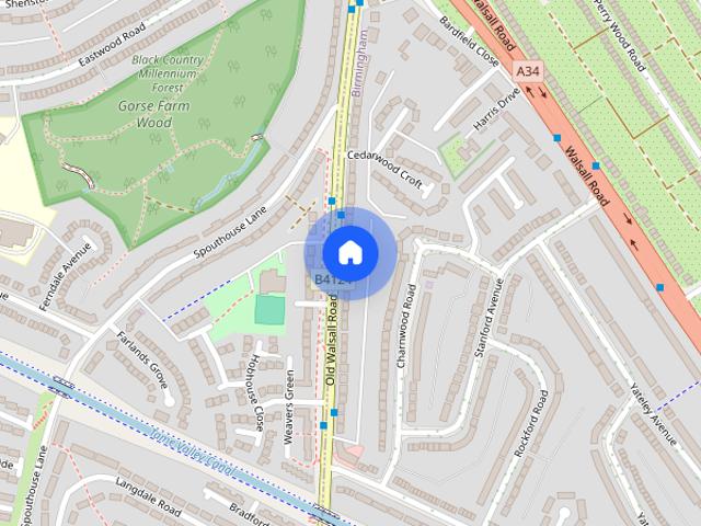 House for rent in Hamstead, West Midlands