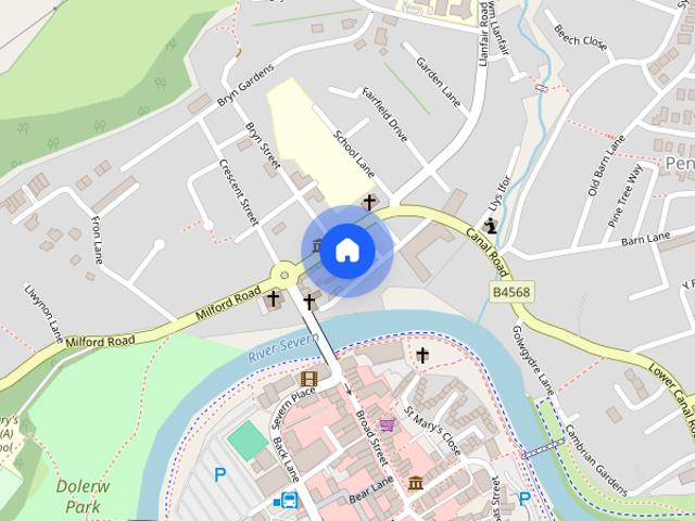 Apartment for rent in Newtown, Wales