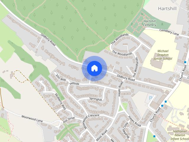 House for rent in Oldbury, North Warwickshire