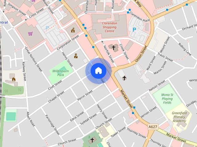 Apartment for rent in Hyde, Cheetham Fold