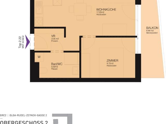 Apartment mieten in Katastralgemeinde Webling, Graz