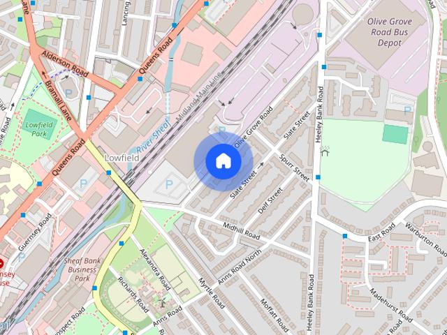 House for rent in Heeley, South Yorkshire
