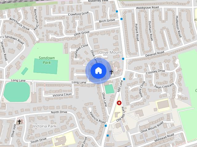 Apartment for rent in Olive Mount, Calderstones