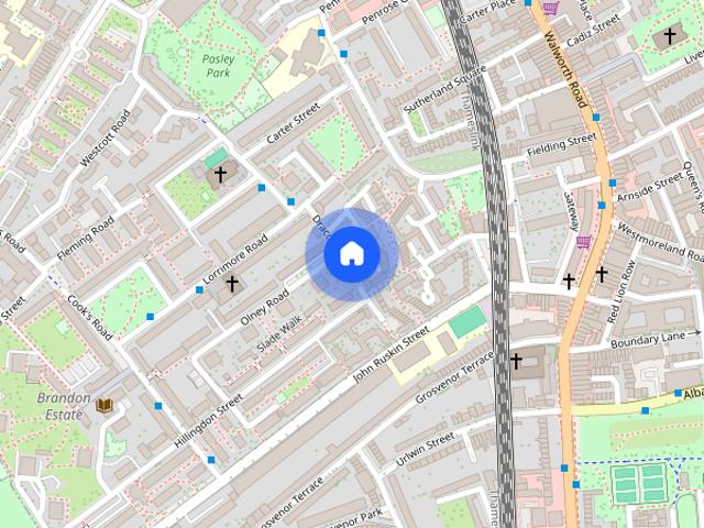 Apartment for rent in Walworth, Greater London