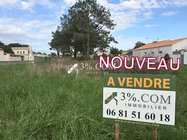 Terrain vente à Les Sables-d'Olonne, Château-d'olonne