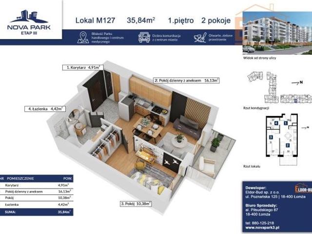 Mieszkanie na sprzedaż w Łomża, Podlaskie