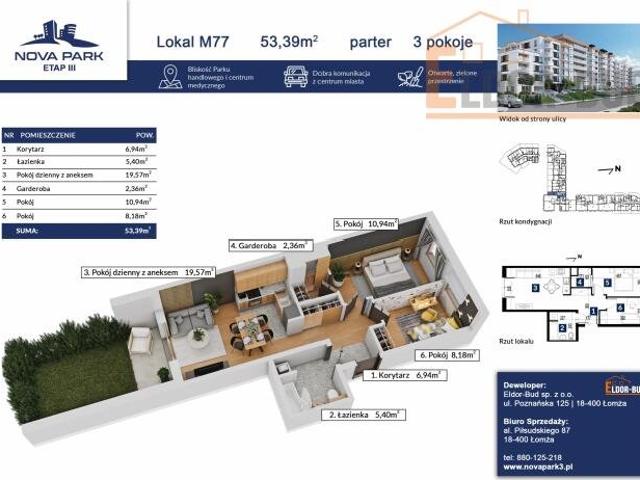 Mieszkanie na sprzedaż w Łomża, Podlaskie