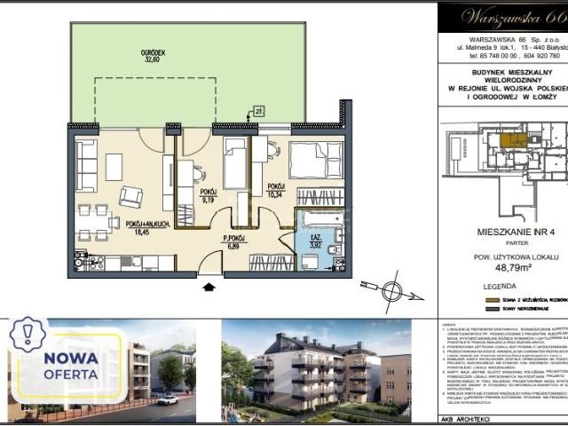 Mieszkanie na sprzedaż w Łomża, Podlaskie