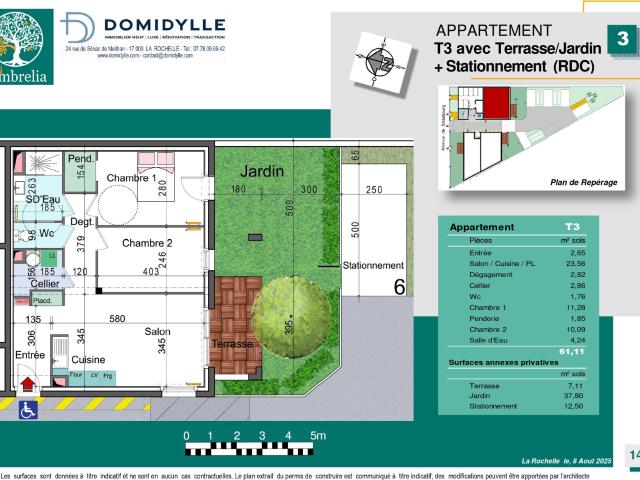 Appartement vente à La Rochelle, Châtelaillon-plage