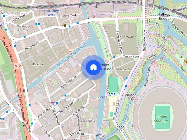 Apartment for rent in Fish Island, Greater London