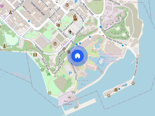 Apartment for rent in Darwin City, Darwin Waterfront Precinct Municipality