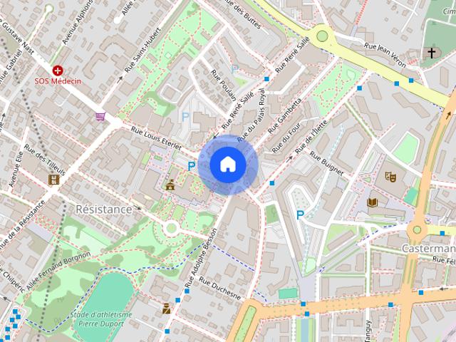 Appartement location à Résistance, Chelles