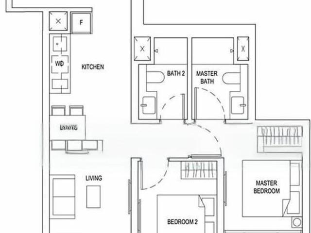 Apartment for sale in Shenton Way, 02 City, Business District