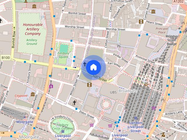 Apartment for rent in Bishopsgate Without, Lyons
