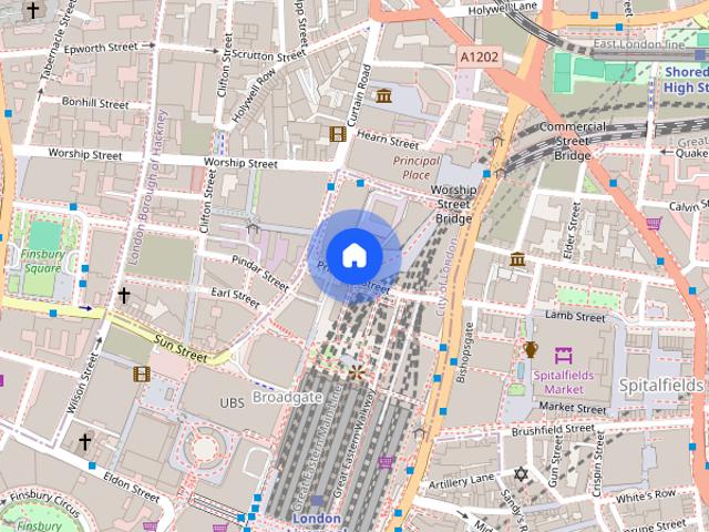 Apartment for rent in Bishopsgate Without, Lyons