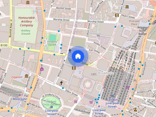 Apartment for rent in Bishopsgate Without, Lyons