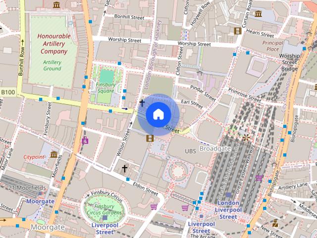 Apartment for rent in Bishopsgate Without, Lyons