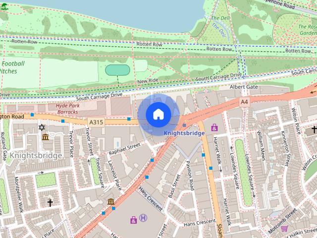 Apartment for rent in Knightsbridge, Greater London