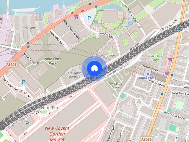 Apartment for rent in Vauxhall, Nine Elms