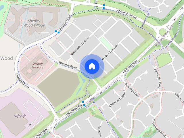 House for rent in Shenley Wood, Milton Keynes