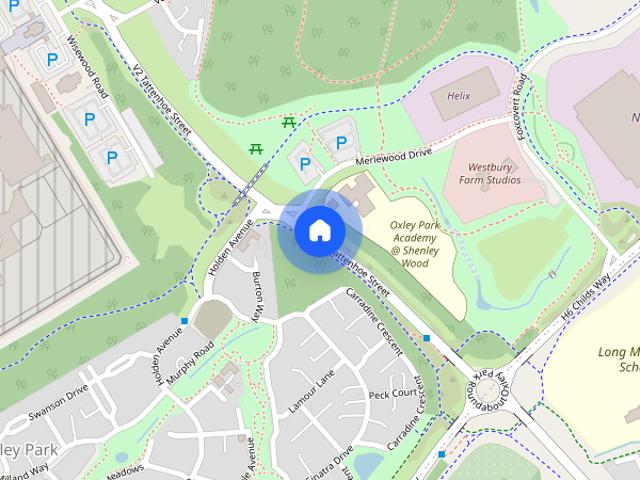 House for rent in Oxley Park, Shenley Church End